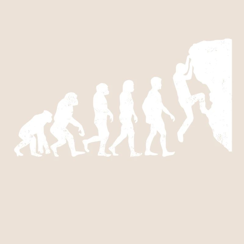 Climbing evolution bouldering gift mountaineering