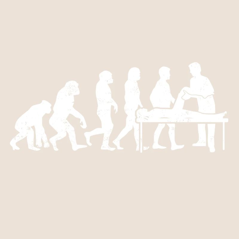 Physiotherapie evolution physio therapeut geschenk