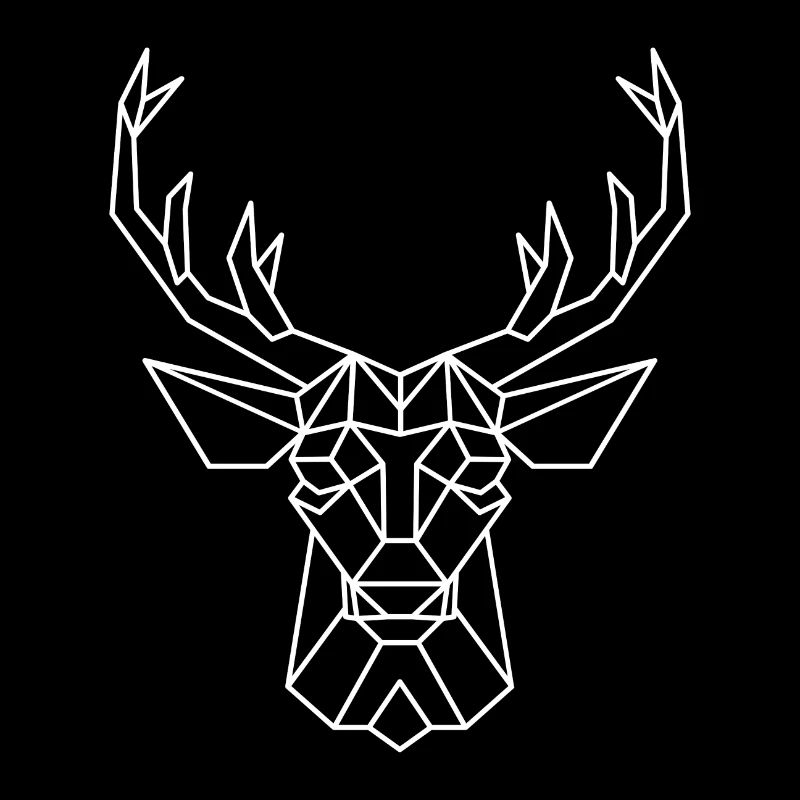 Hirsch - Hirschgeweih