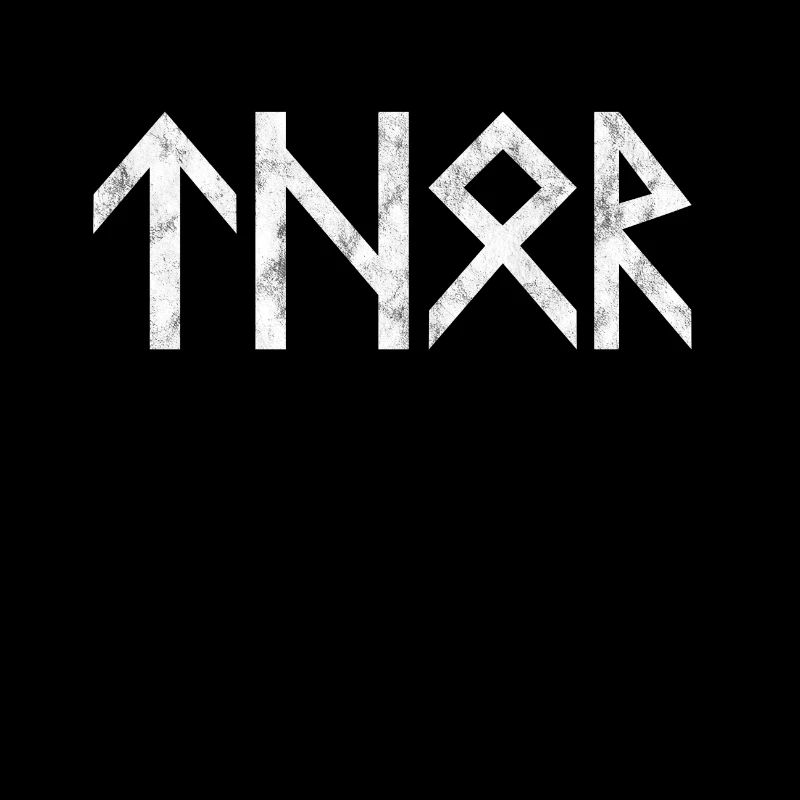 Thor sign nordic mythology gift idea