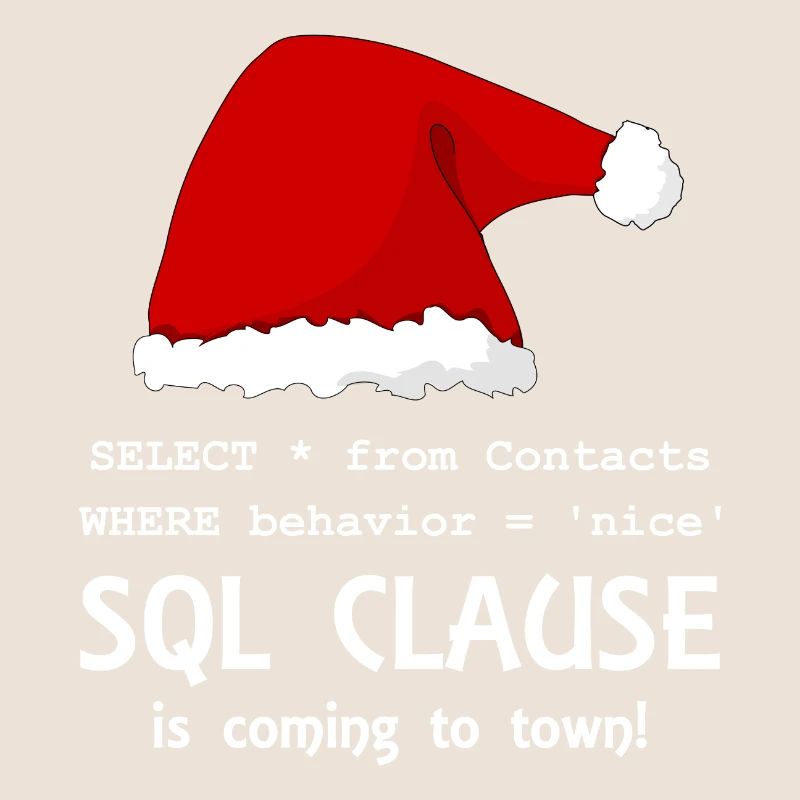 Sql Clause is coming to town! - White