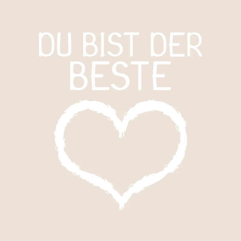 Du bist der Beste Herz Geschenk
