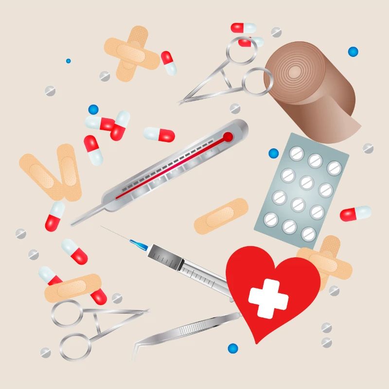 Erste Hilfe Set,Reiseapotheke oder Hausapotheke