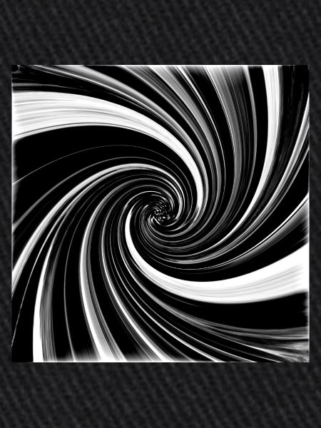 Schwarz-weißer Wirbel