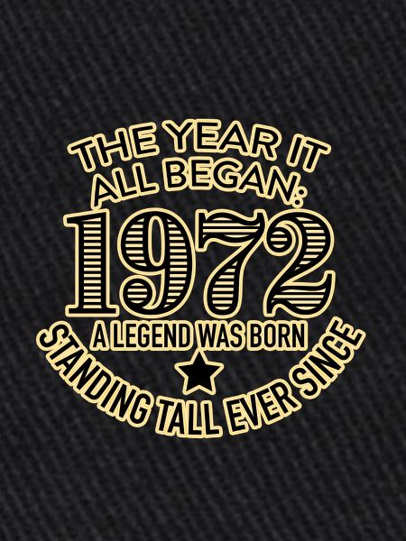 1972 Year of birth