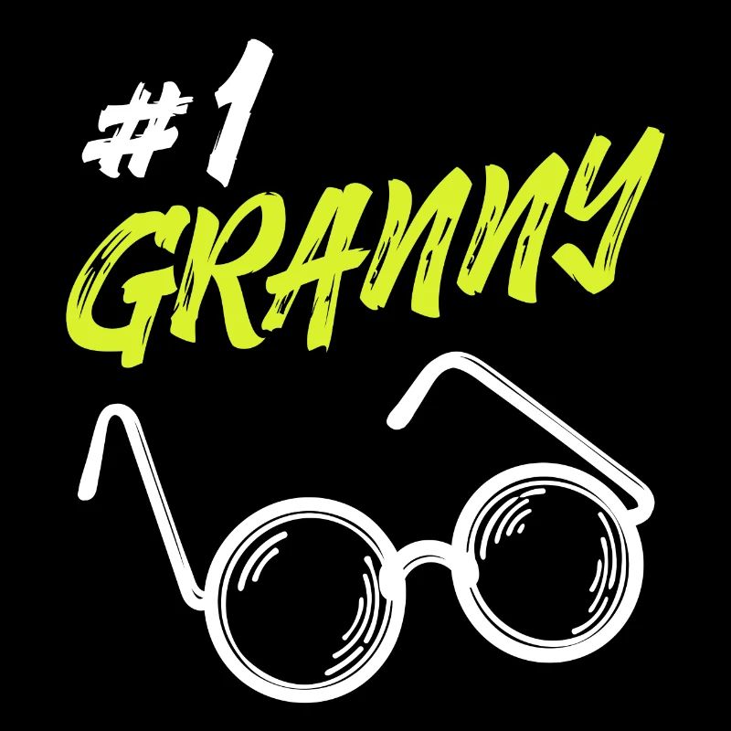Statement Seniorin Brille Beste Omi Oma Großmutter