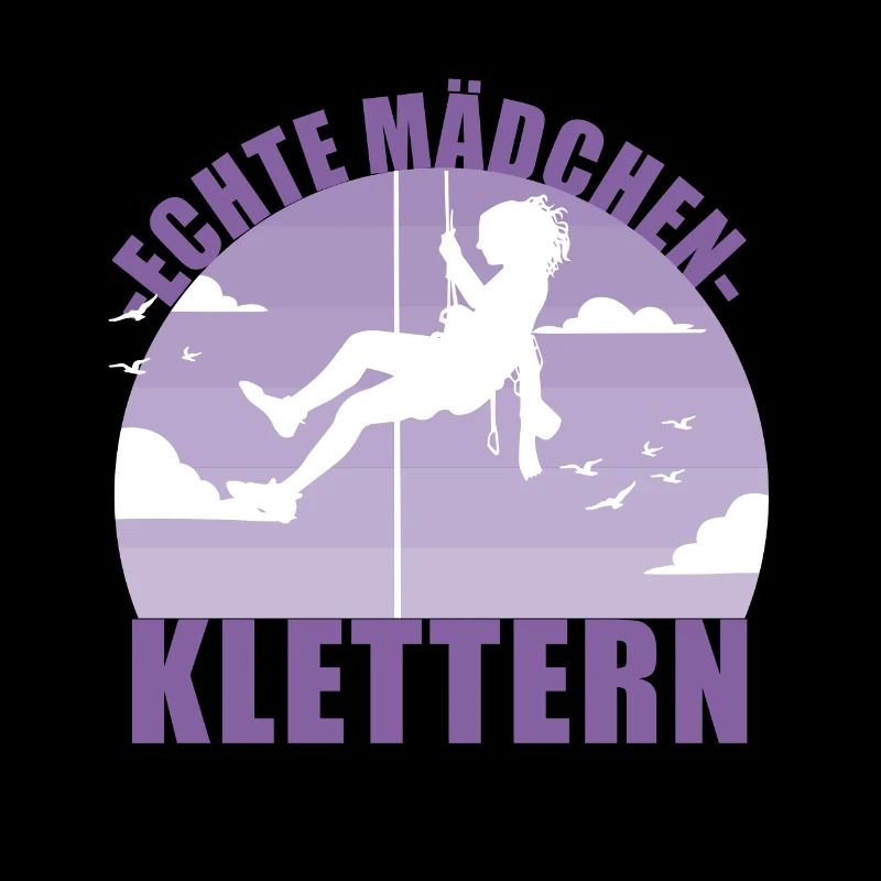 Klettern Mädchen Hobby Kletterin Berge Geschenk