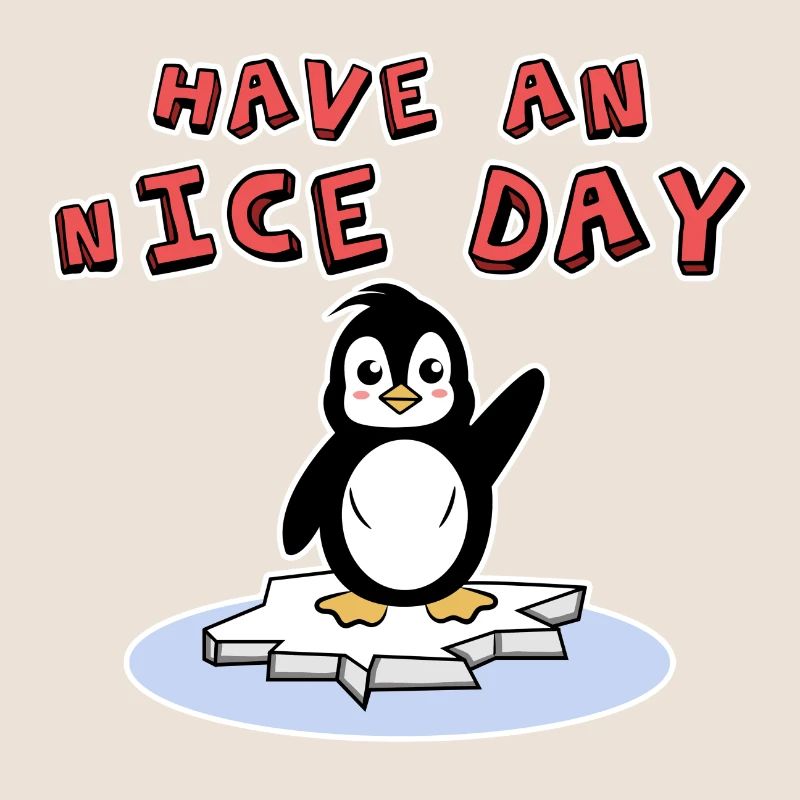 Penguin Ice Bird Statement Cold Antarctica Animal