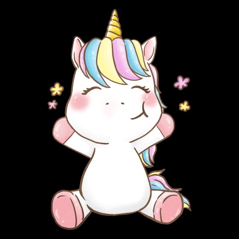 Fröhliches Einhorn