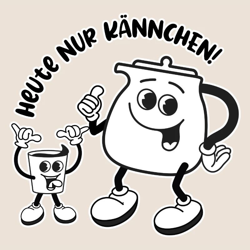 Heute nur Kännchen - Wird ein harter Tag!