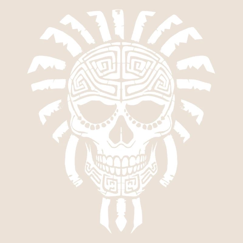 Tête de mort maya