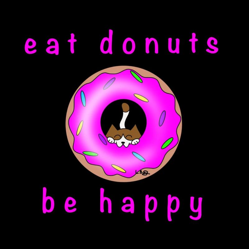 Cat with Donat