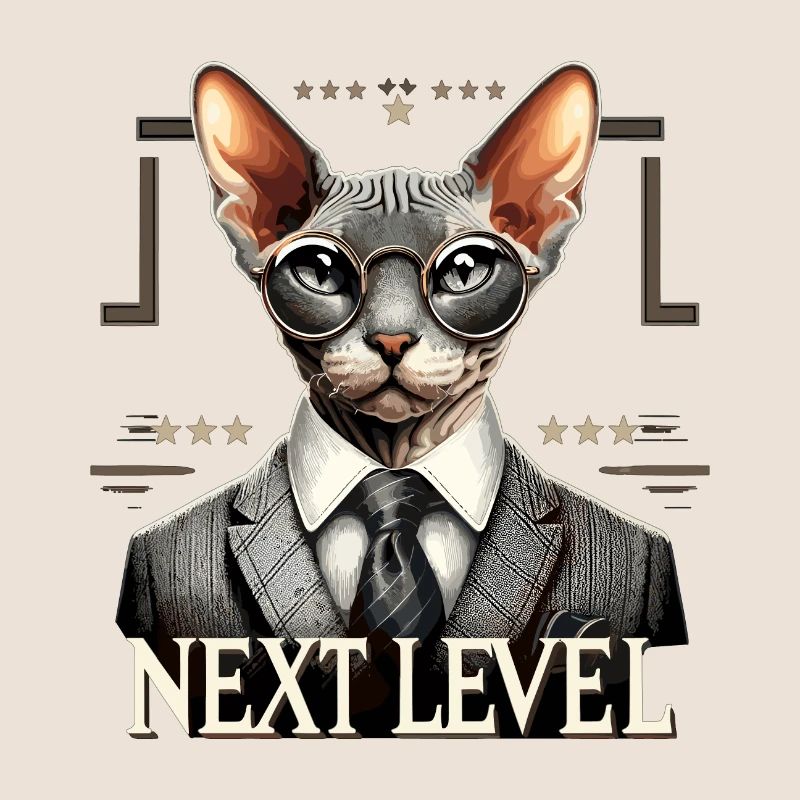 Cornish Rex Suit Next Level Cat Gift