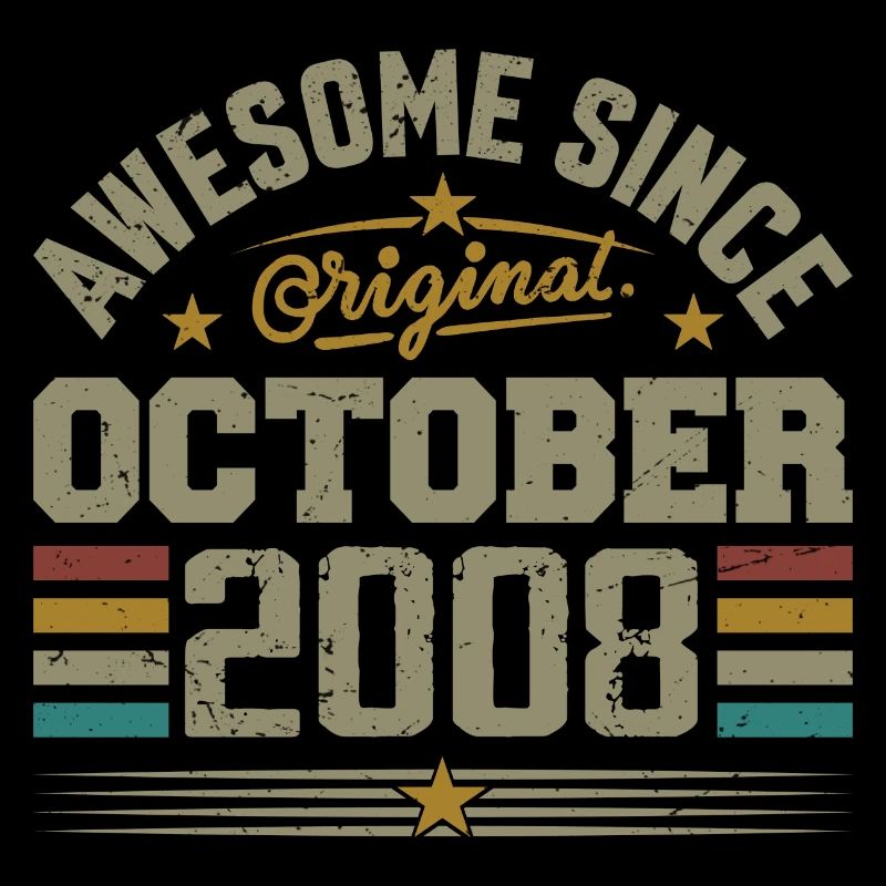Né en Octobre 2008 | Anniversaire Octobre 2008