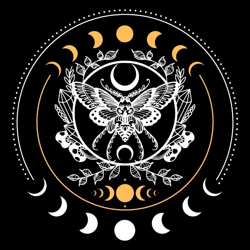 Mandala du Papillon Céleste