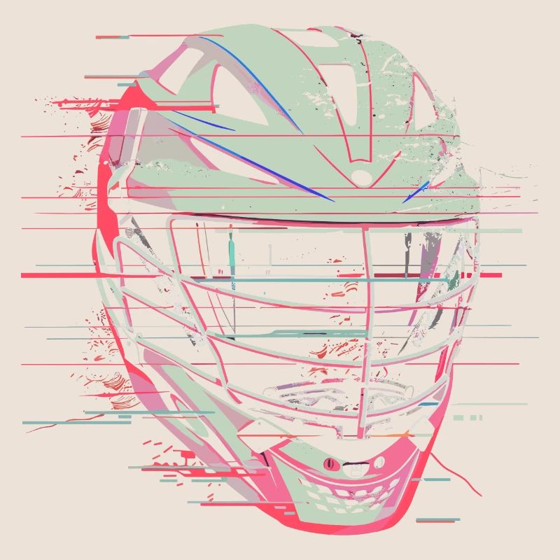 Lacrosse Helmet Graphic