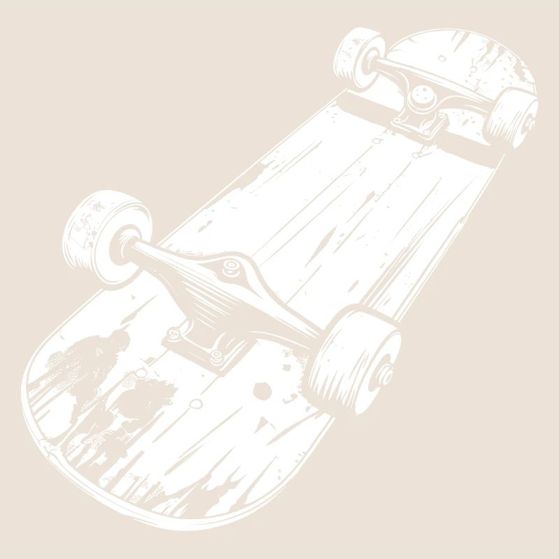 Skateboard Drawing