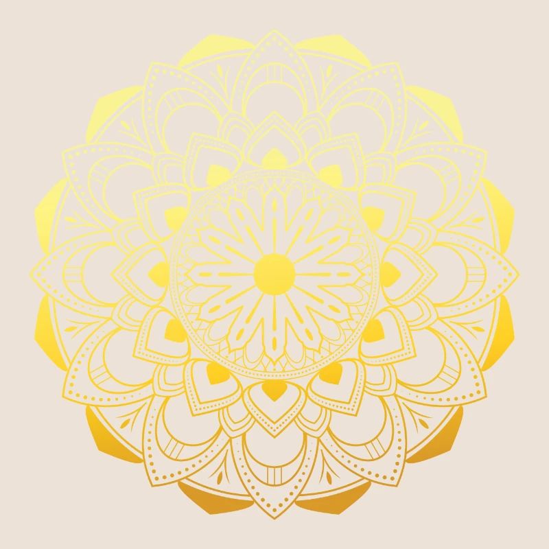 Mandala doré