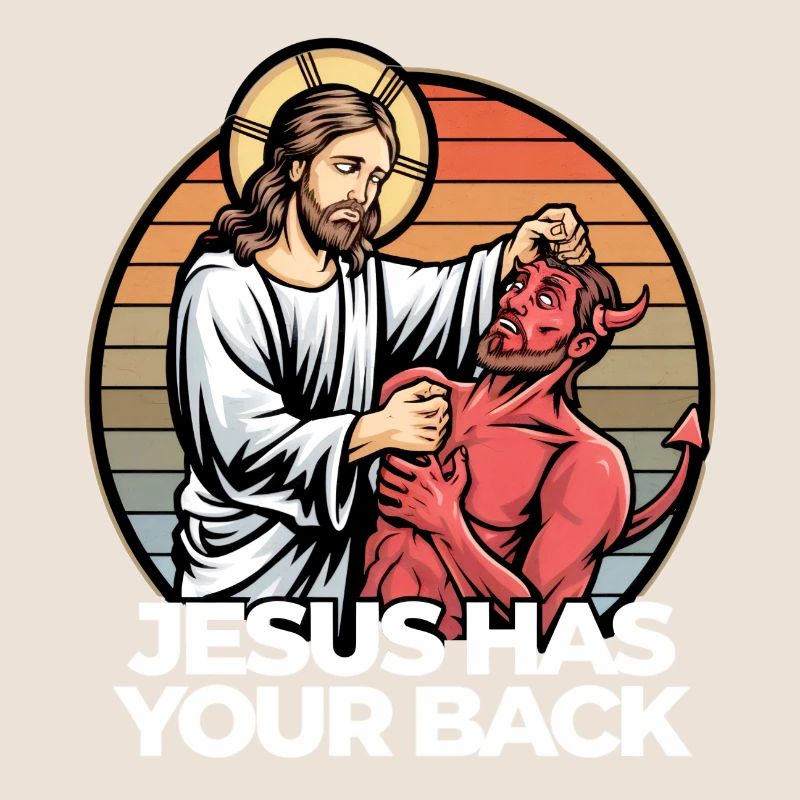 Jésus vous soutient comme une source d’inspiration