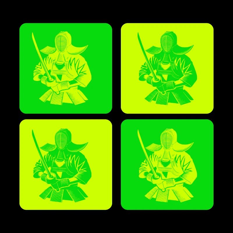 Pop Art Kendo Samurai
