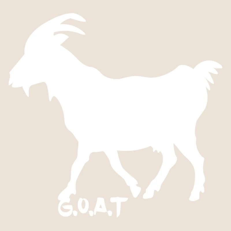Goat G.O.A.T.  white