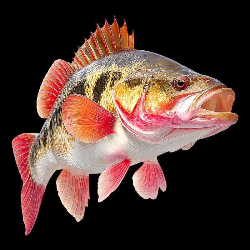 Bright Perch Color Explosion