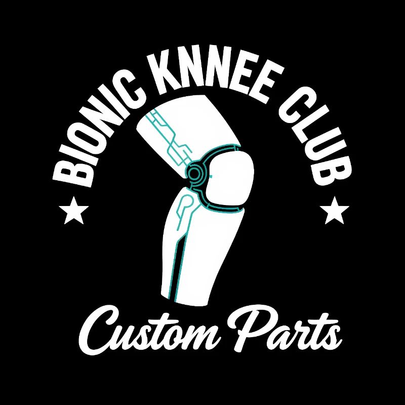 Bionic Knee Club Cadeau de remplacement du genou Bionic
