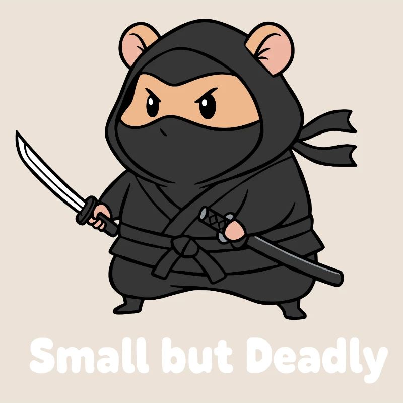 Petit ninja avec épée