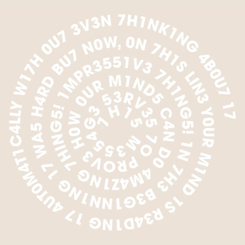 Leetspeak Spiral – Nerd Code 1337 Geek Design