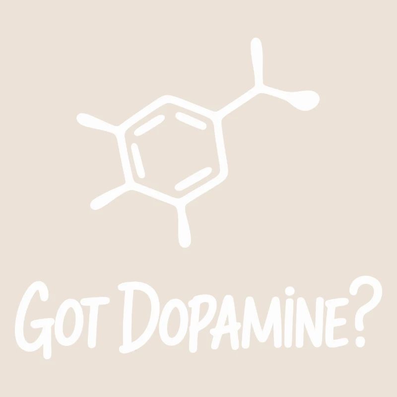 Dopamine Molecule Tee