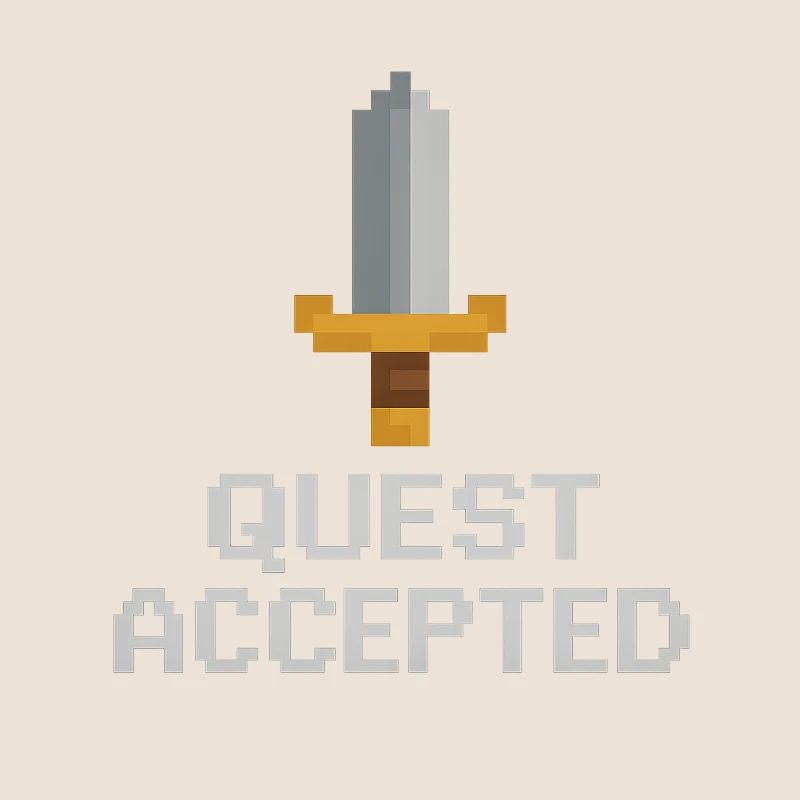 Sword Pixel Accepté par la quête