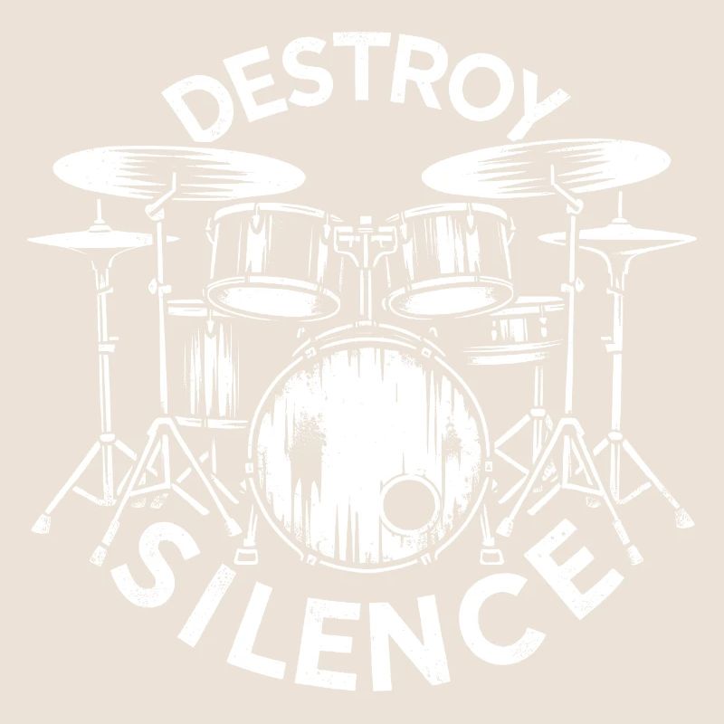 Destroy Silence Drummer