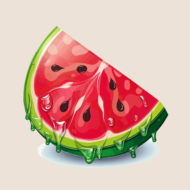 Tranche de pastèque