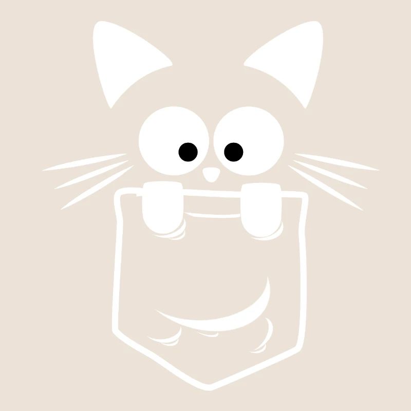 Le Chat de Poche Blanc
