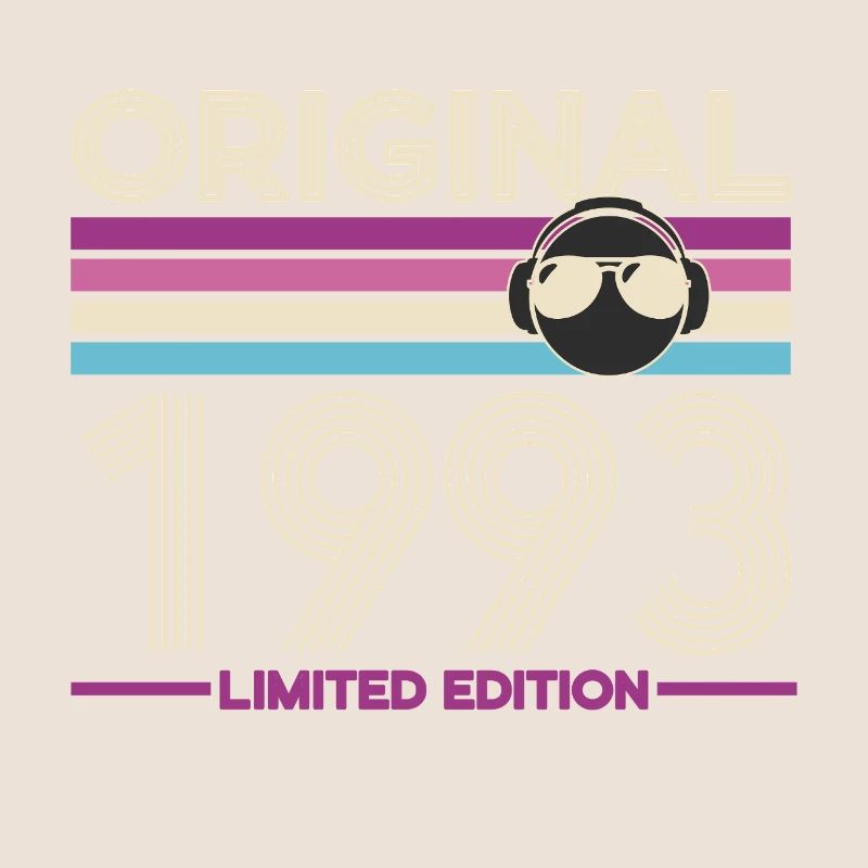 Original 1993 Édition Limitée Rétro