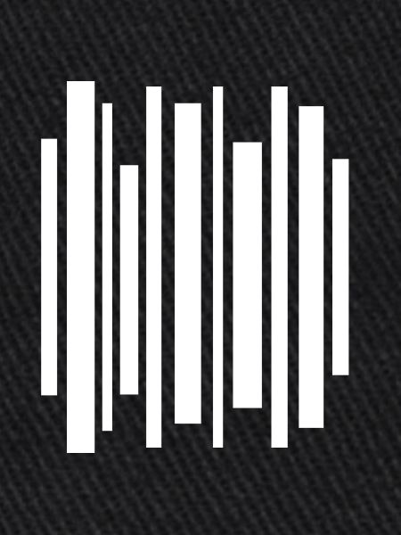 Minimal Stripes Barcode-Mosaik