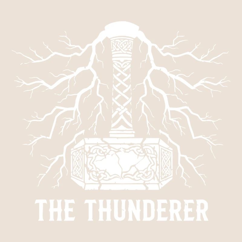 The Thunderer Thor's Hammer Mjölnir Lightning