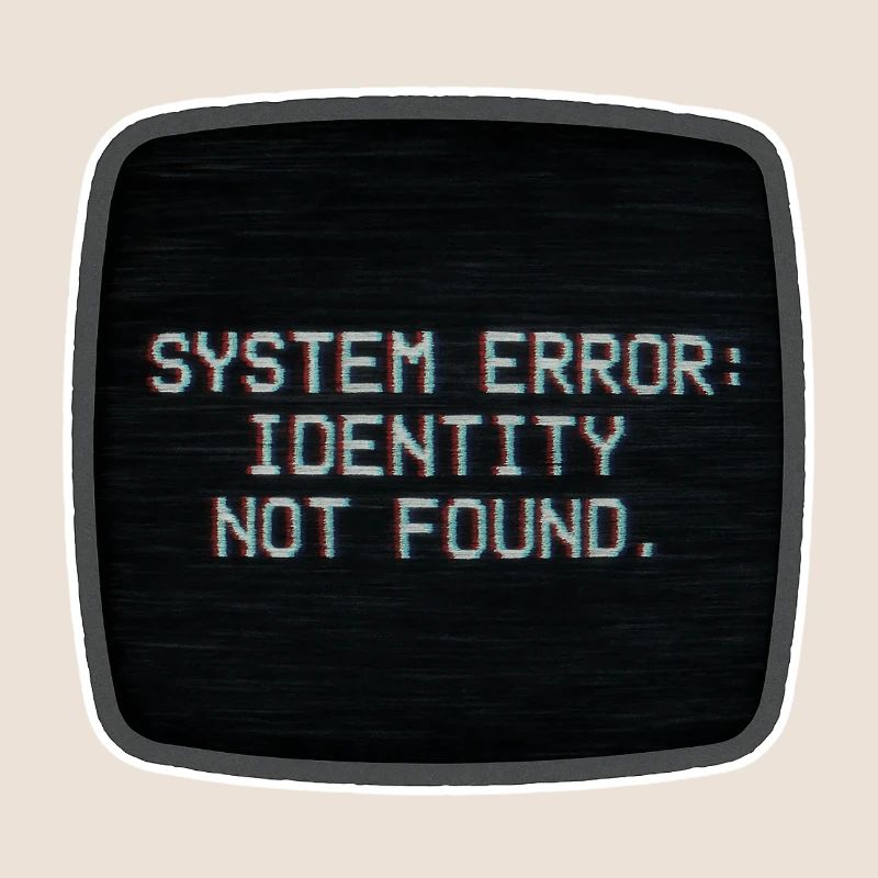 System Error Identity Not Found