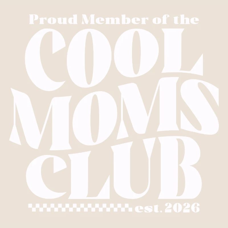 Mama 2026 Geschenk Muttertag - Cool Moms Club