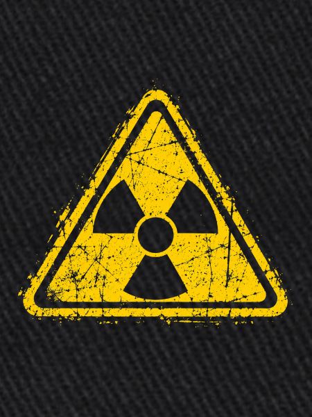Strahlenwarnschild - Radioaktiv - Nuklear