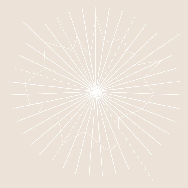rayons radiaux