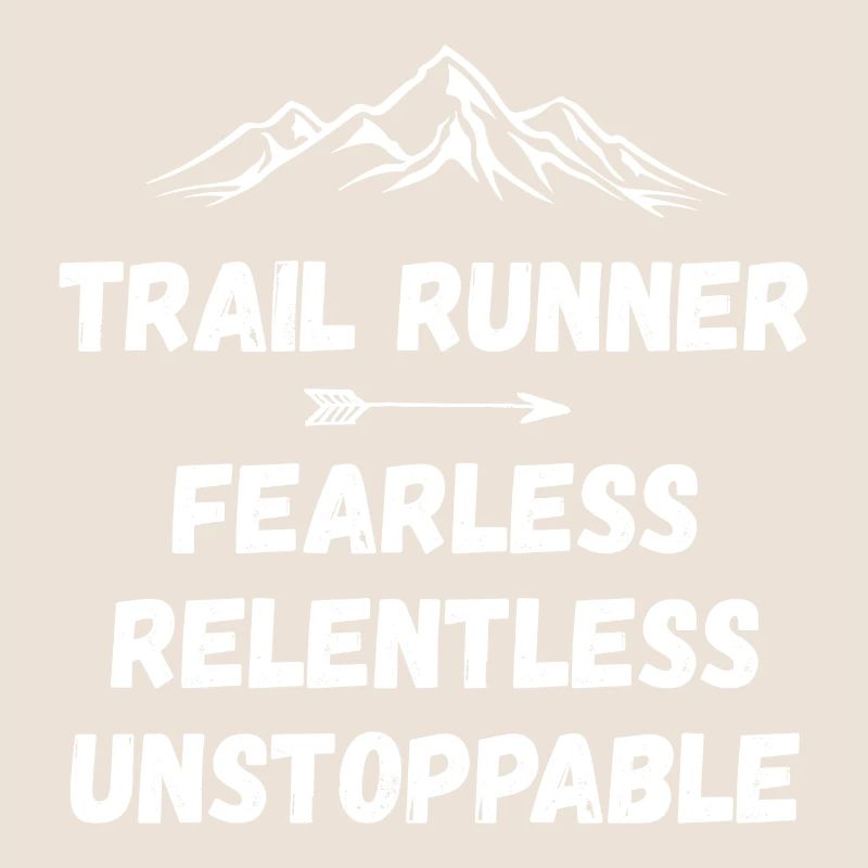 Coureur de trail - Intrépide. Implacable. Imparable.