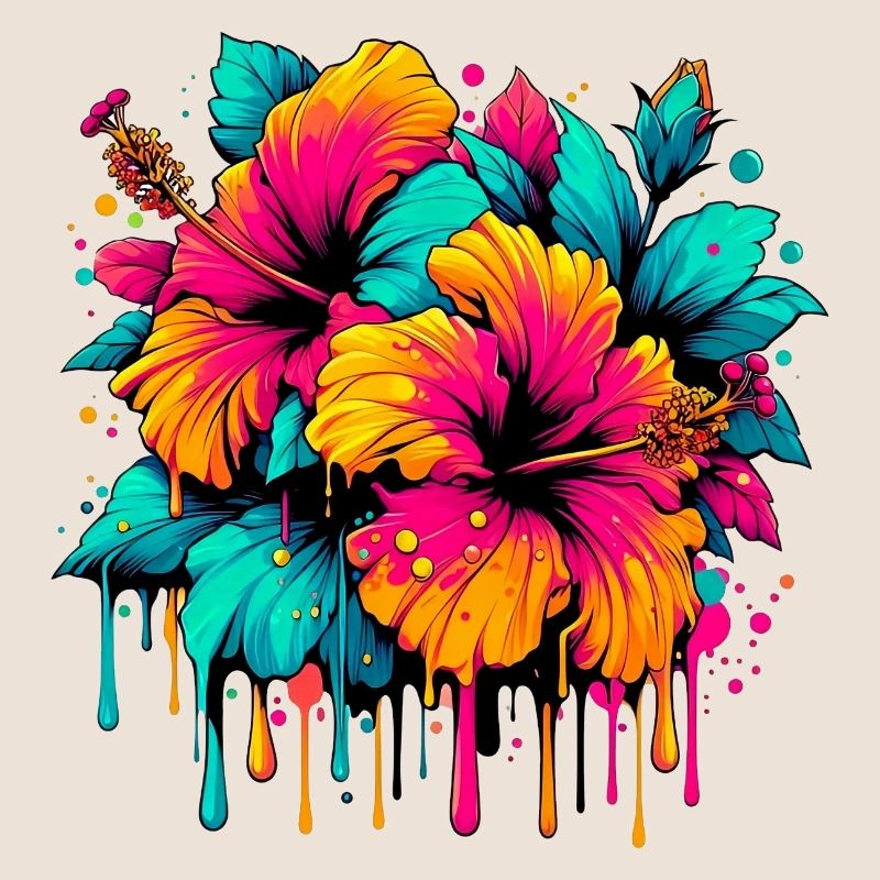 Fleurs d’hibiscus