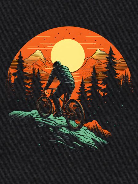 Mountainbiking Illustration