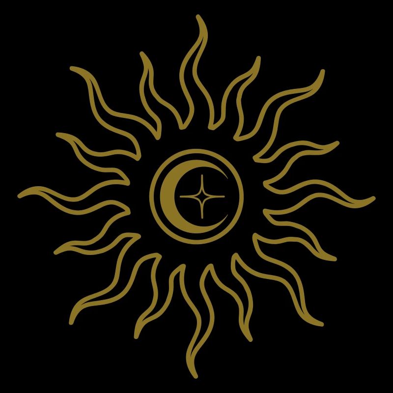 Soleil et Lune Mystique Céleste 2