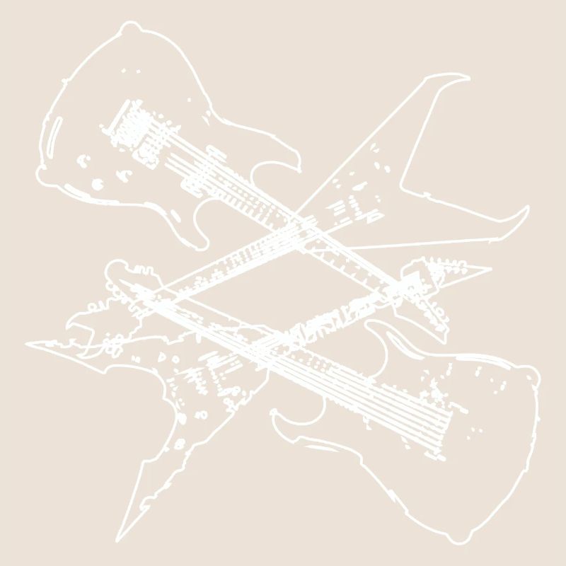 Conception de composition de guitares électriques