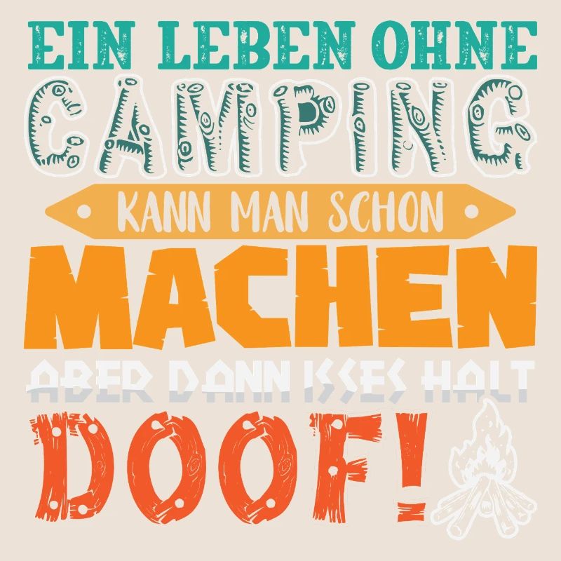 Camper Camping Caravan Saying