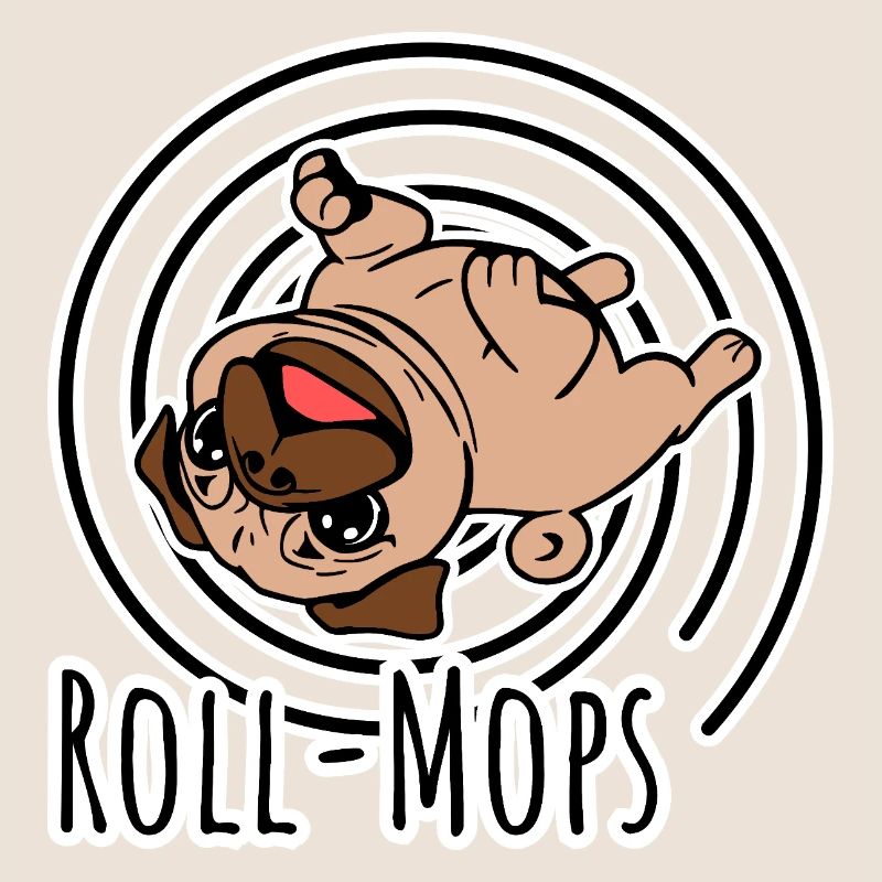 Rolling Pug - A Rolling Pug