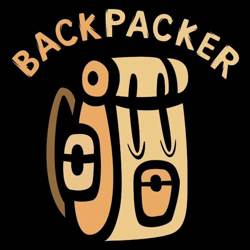 Backpacker Comic Rucksack Design