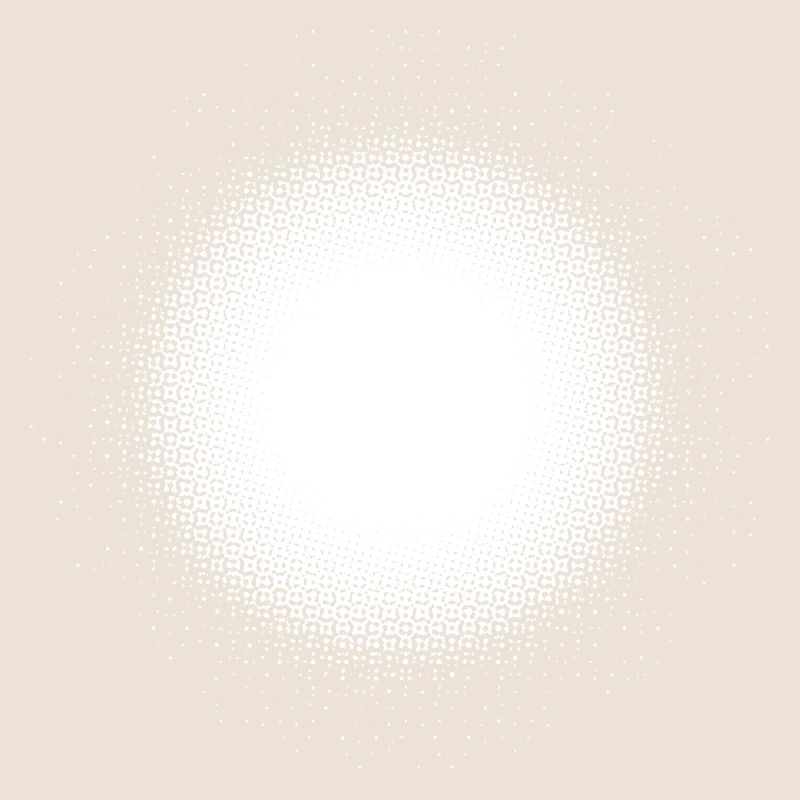Light Illusion Moon Point Grid Design Circle Round